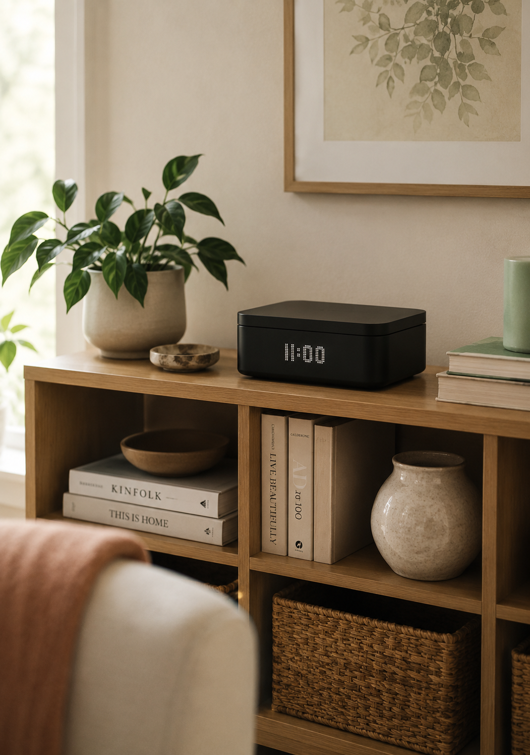 KEEP Cold device on shelf